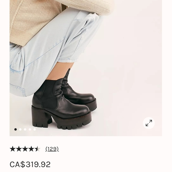 Free People X Jeffrey Campbell Preston platform boots - Picture 13 of 15